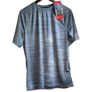 NWT Kirkland Signature Men's Medium Gray Active T-Shirt Top